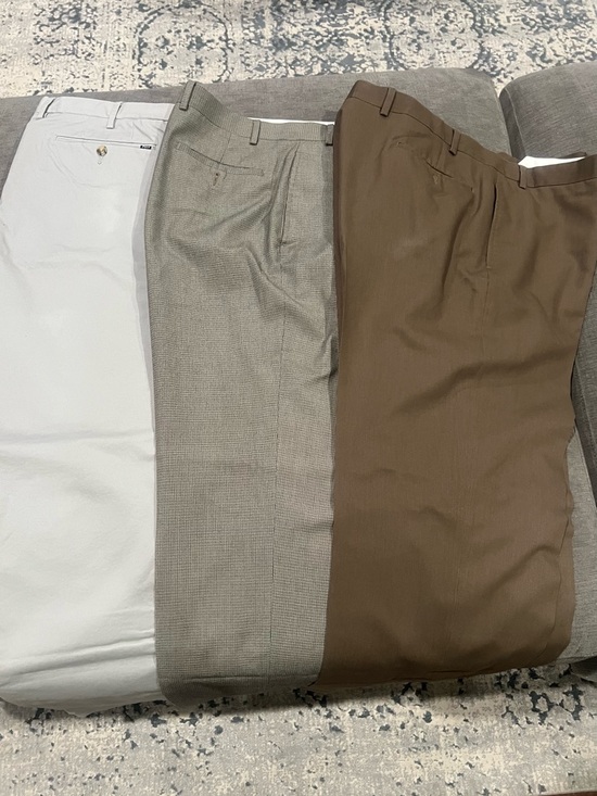 Polo Ralph Lauren Other - Polo by Ralph Lauren Men's Dress Pants Trio - White, Gray, Brown
